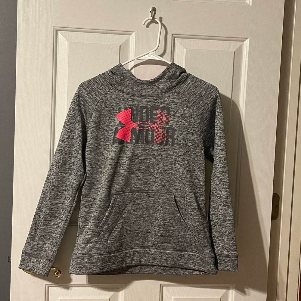 Black/Grey/Pink Under Armour Hoodie